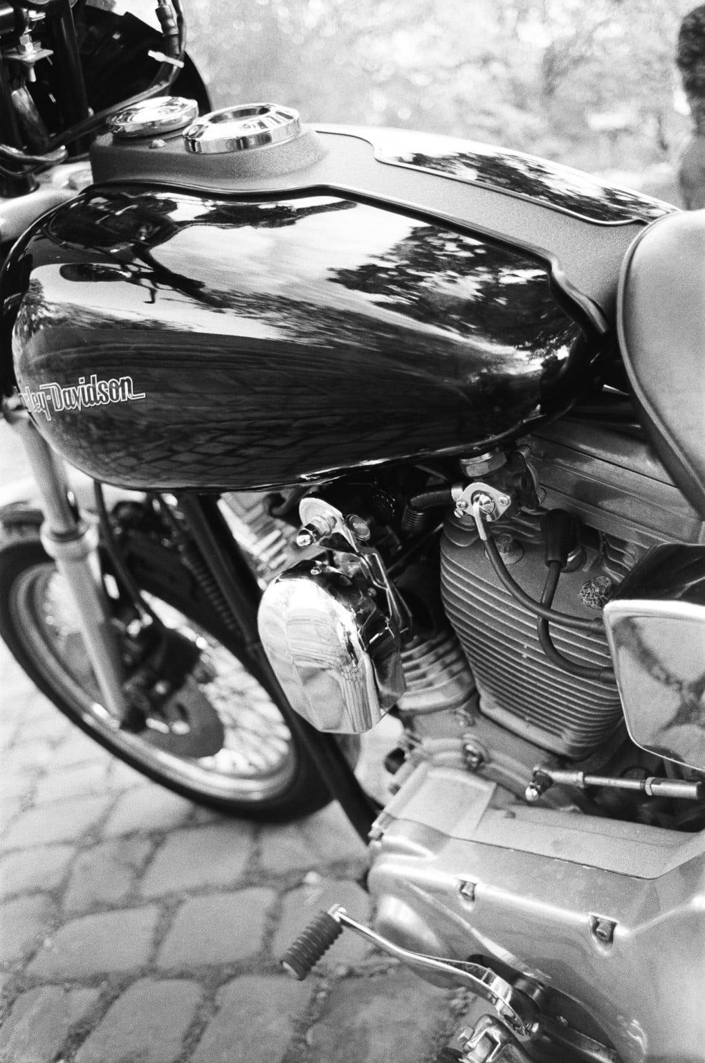 SVÆN.IO Analoges Motorrad-Shooting mit Jonas und seiner Harley Davidson